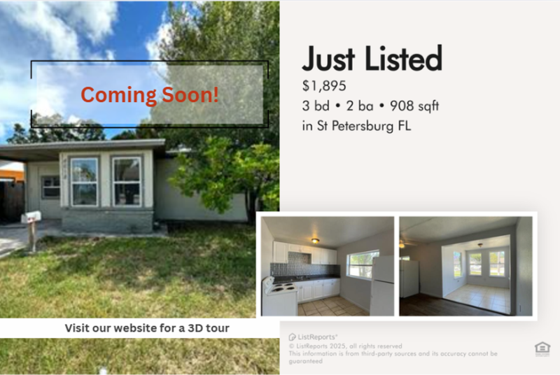 St. Petersburg House: 4518 9th Avenue South