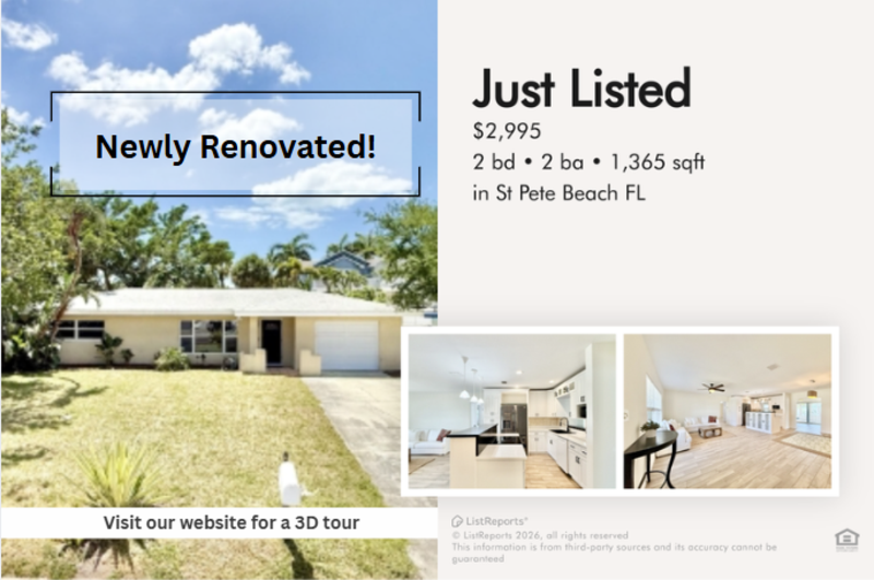 St. Pete Beach House: 6660 Bay Street