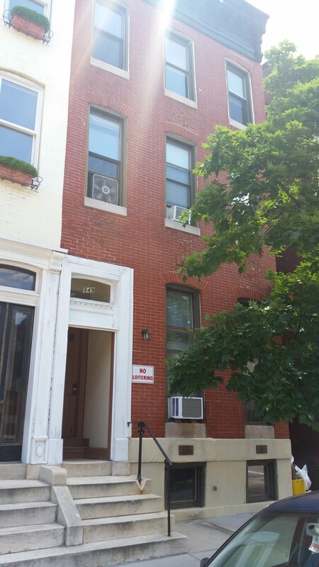 Baltimore Condo: 849 Park Ave