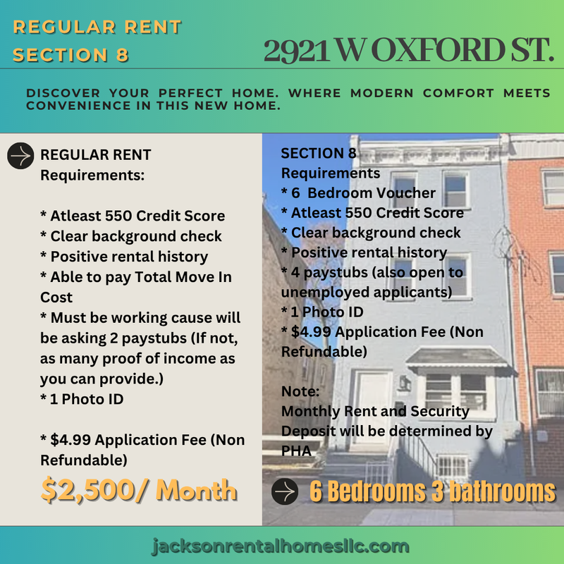 Philadelphia House: 2126 North 20th Street