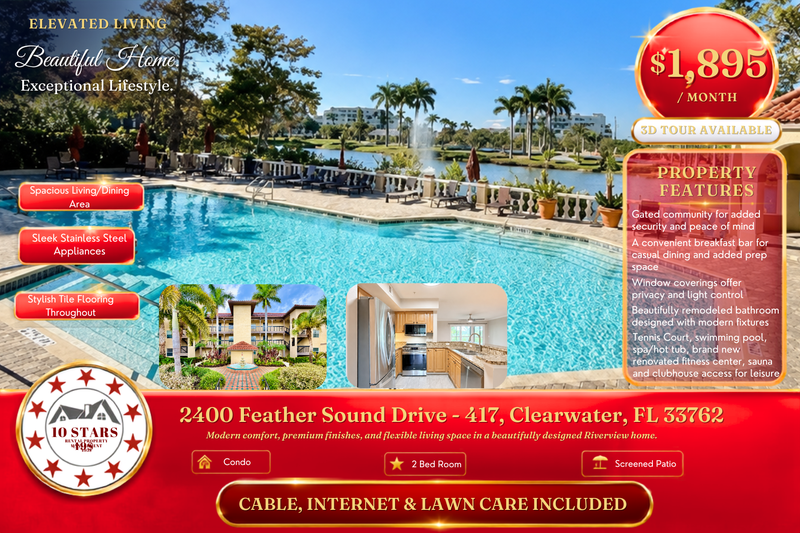 Clearwater Condo: 2400 Feather Sound Drive - 417