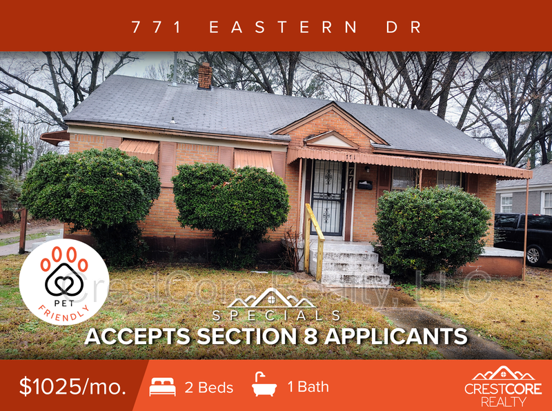 Memphis House: 771 Eastern Dr