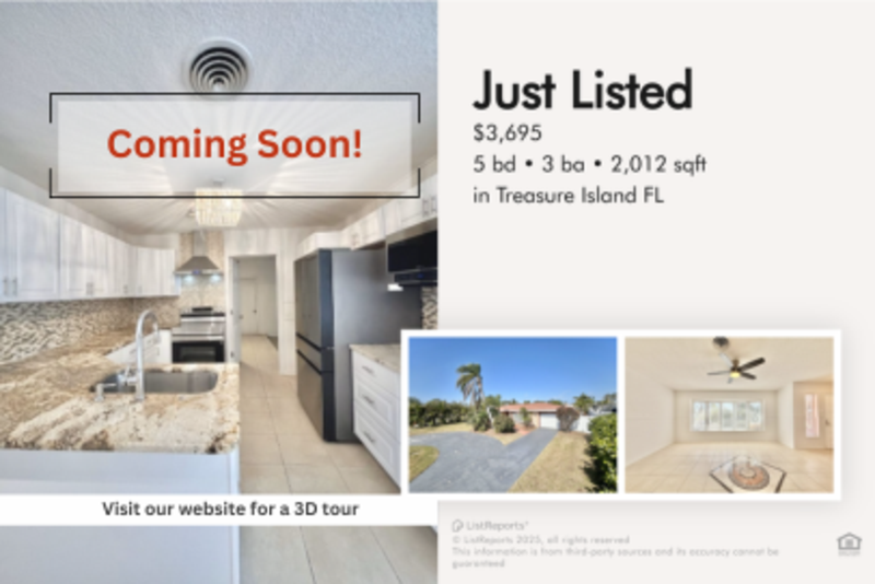 Treasure Island House: 10108 Paradise Boulevard
