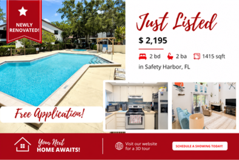 Safety Harbor Townhome: 1723 Cypress Trace Drive