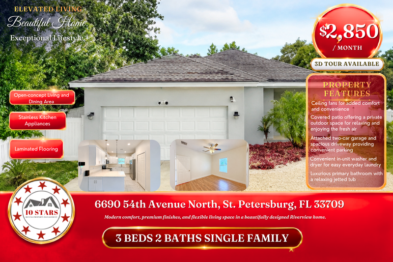 St. Petersburg House: 6690 54th Avenue North