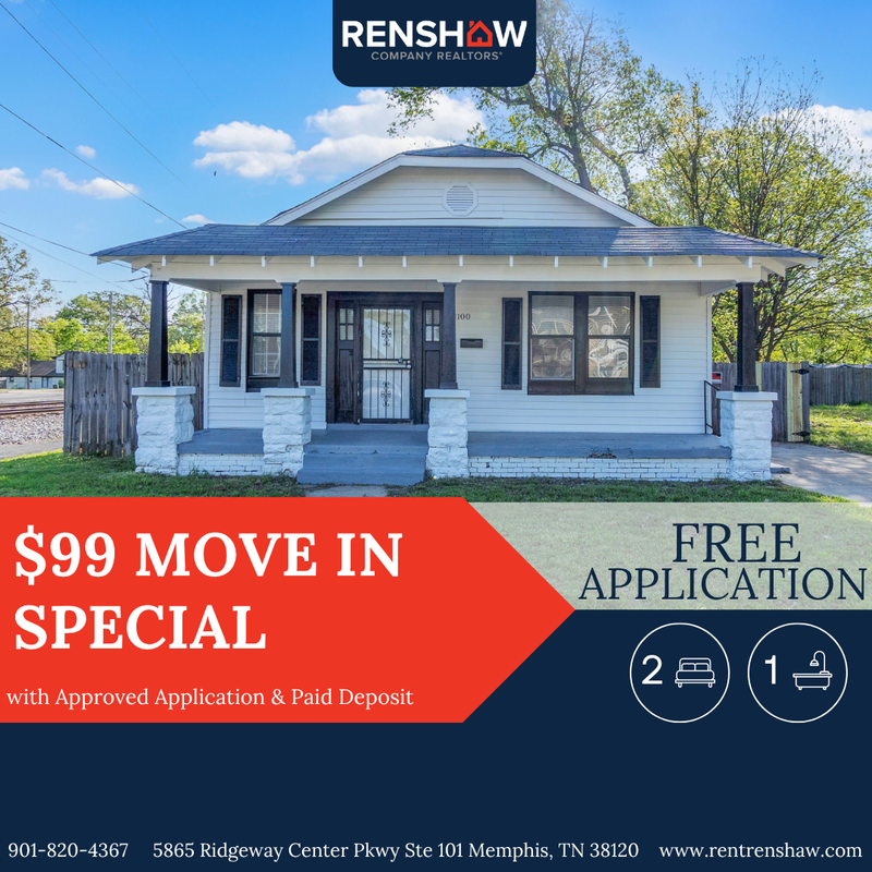 Memphis House: 1100 Rozelle St