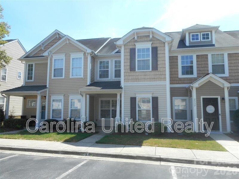 Charlotte Townhome: 2331 Crosscut Dr