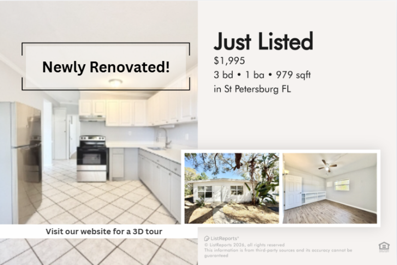 St Petersburg House: 7111 onyx dr N.