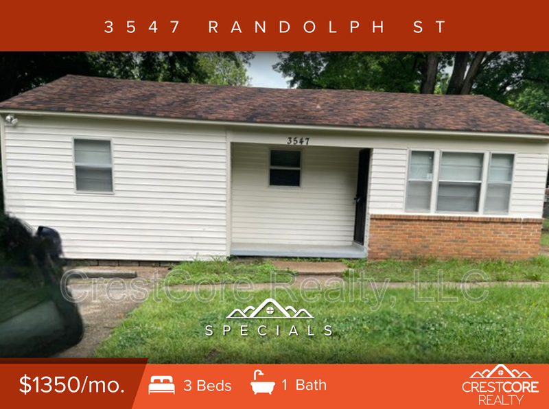 Memphis House: 3547 Randolph St