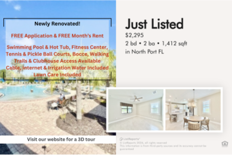 North Port House: 2459 Brassica Drive