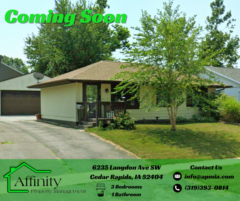 Cedar Rapids House: 6235 Langdon Ave SW