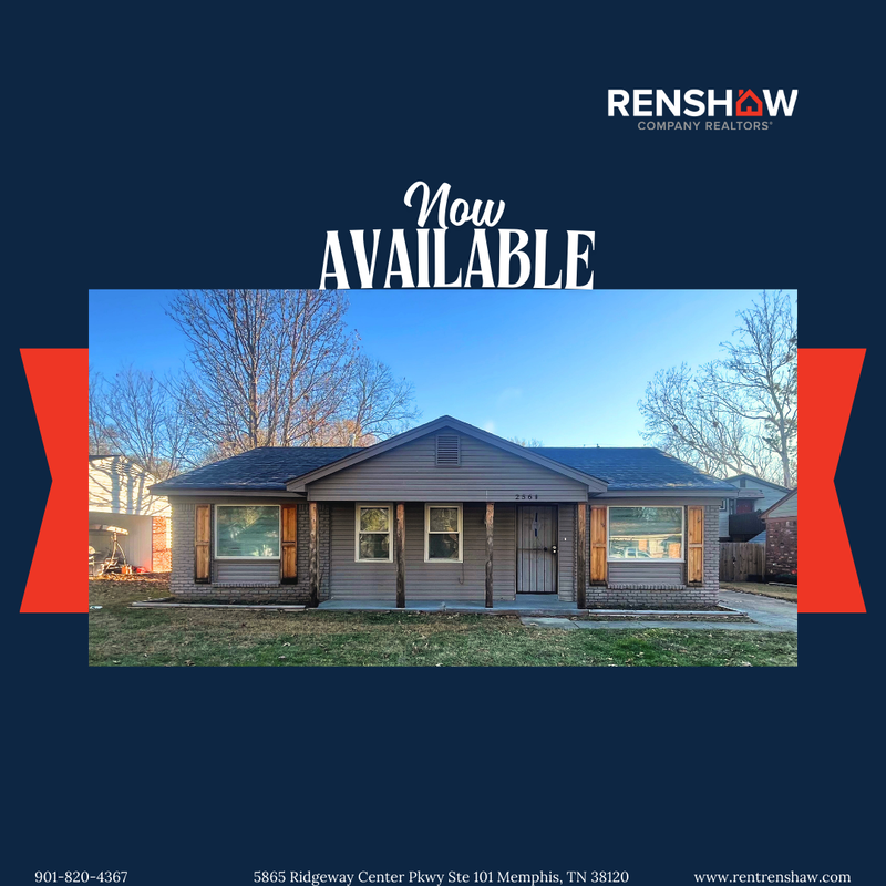 Memphis House: 2560 Thackery Dr