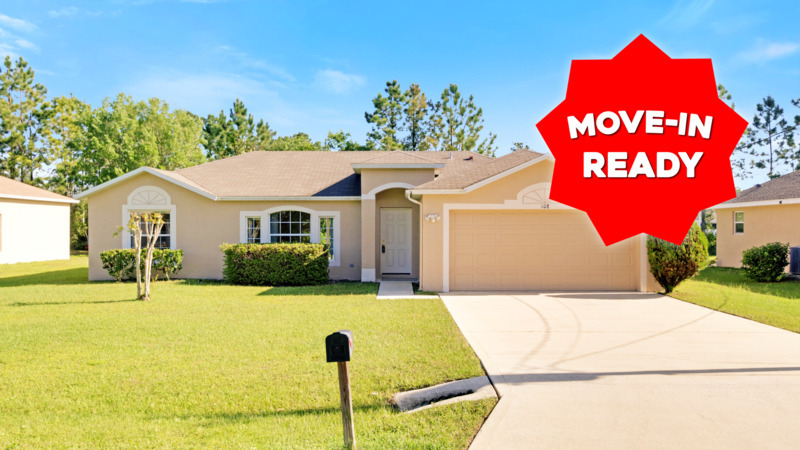 Palm Coast House: 108 Bud Hollow Drive