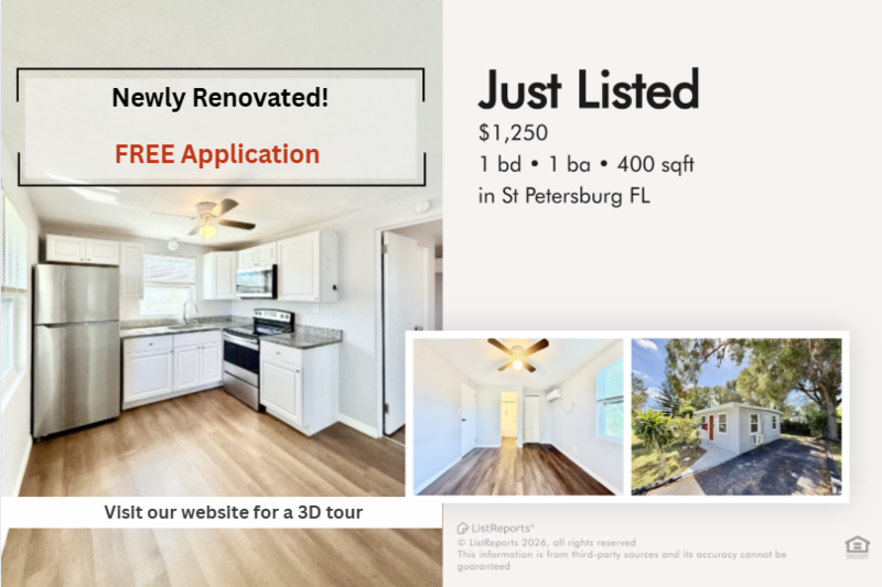 St. Petersburg House: 4091 58th Avenue North - B