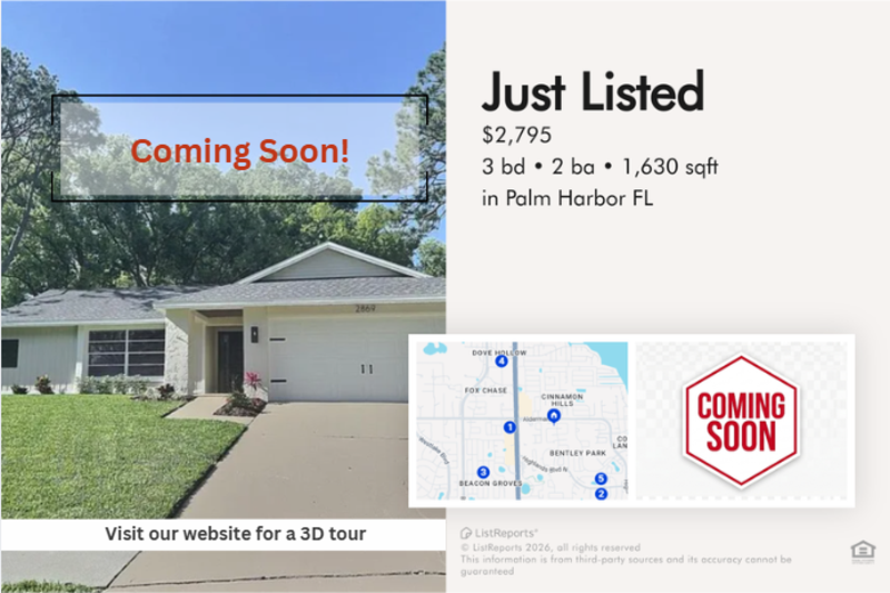 Palm Harbor House: 2869 Thistle Court North