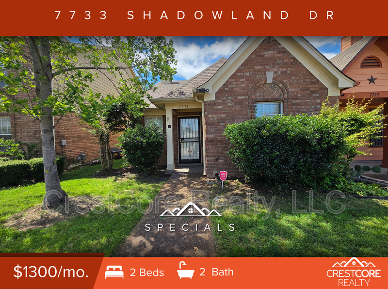 Memphis House: 7733 Shadowland Dr