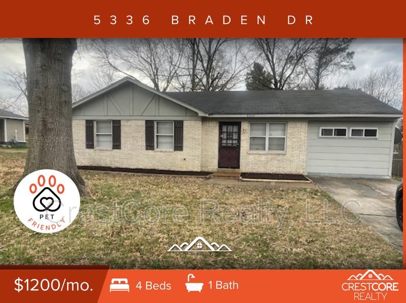 Memphis House: 5336 Braden Dr