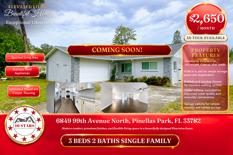 Pinellas Park House: 6849 99th Avenue North