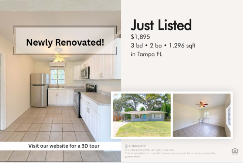 Tampa House: 1318 Divot Lane