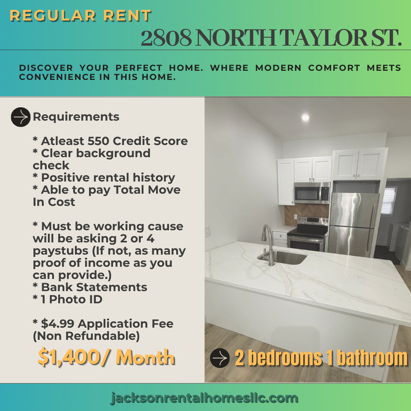 Philadelphia House: 2808 North Taylor Street