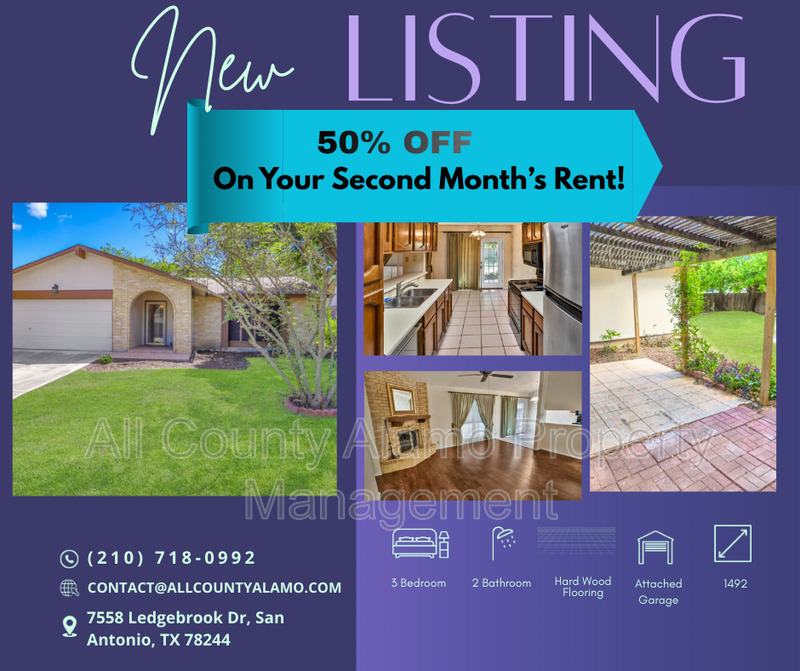 San Antonio House: 7558 Ledgebrook Dr