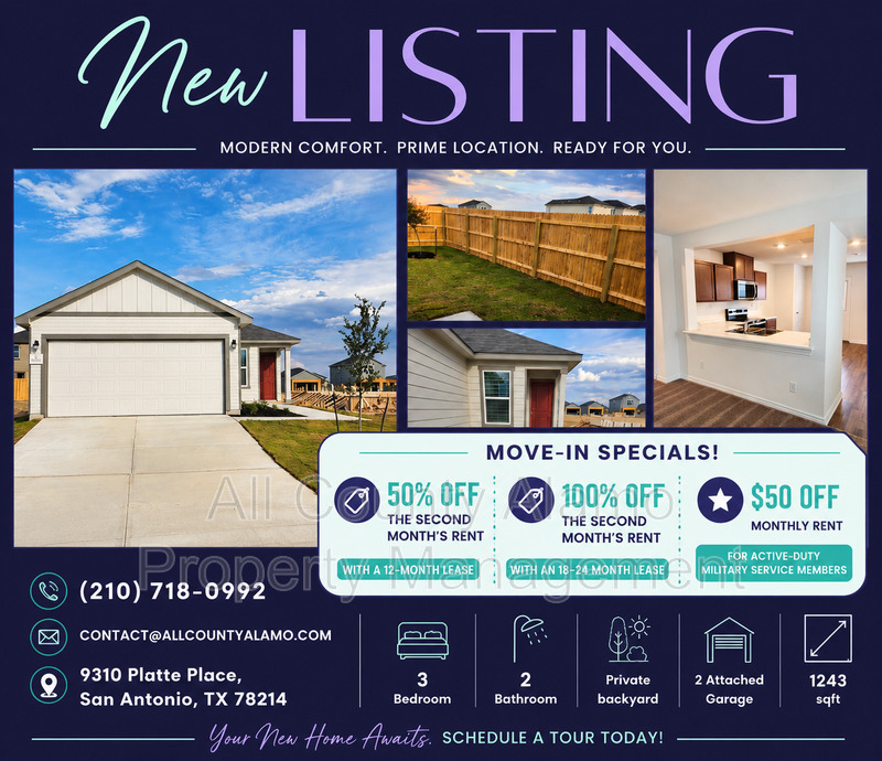 San Antonio House: 9310 Platte Pl