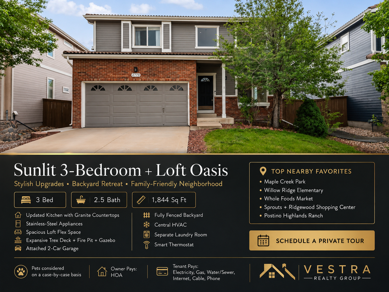 Littleton House: 4779 Waldenwood Drive