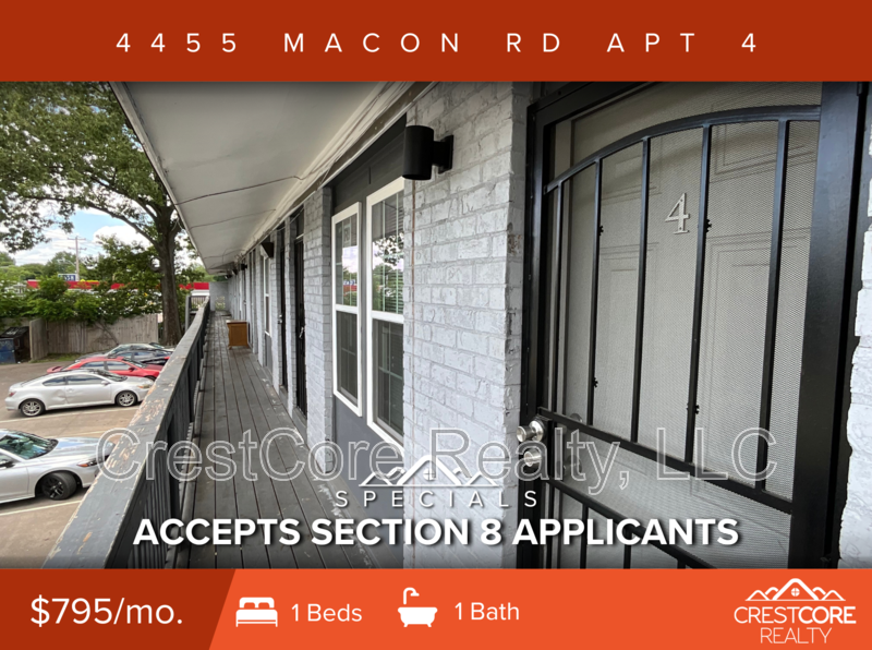 Memphis Condo: 4455 Macon Rd
