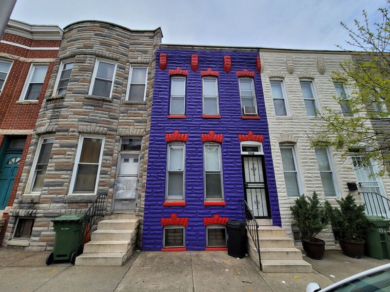 Baltimore Townhome: 1338-A Washington Blvd