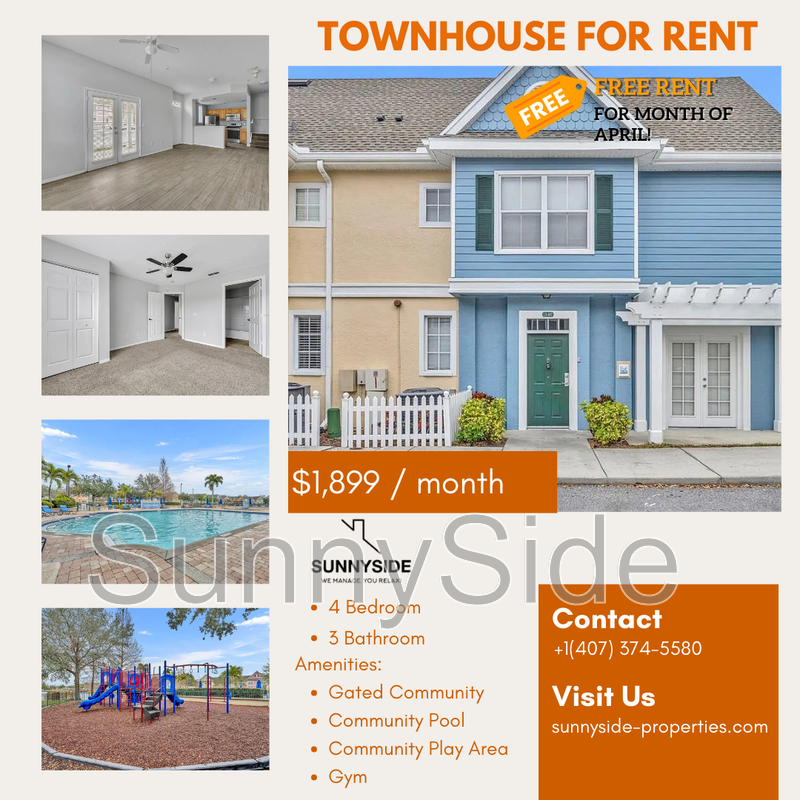 Kissimmee Townhome: 4004 San Gallo Dr