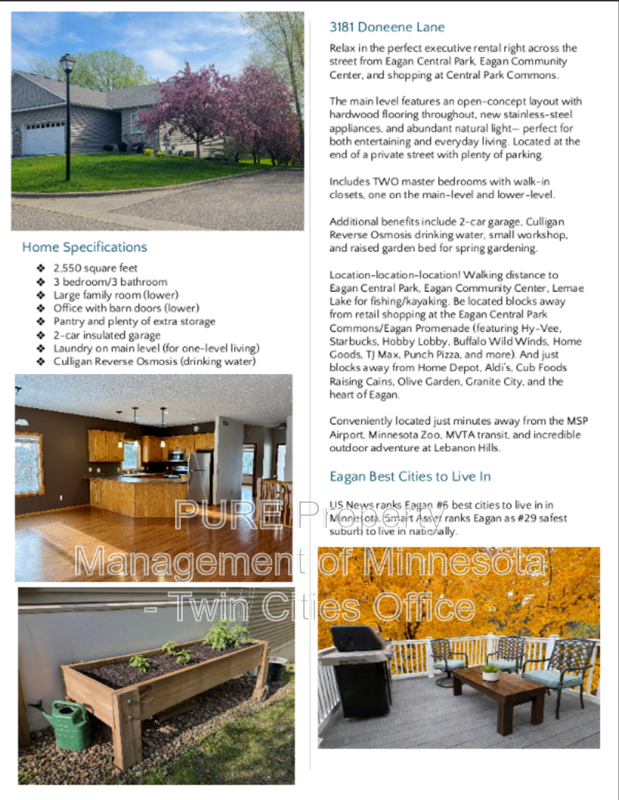 Eagan Townhome: 3181 Doneene Ln