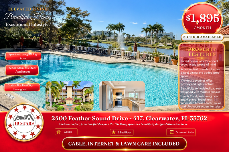 Clearwater Condo: 2400 Feather Sound Drive - 417