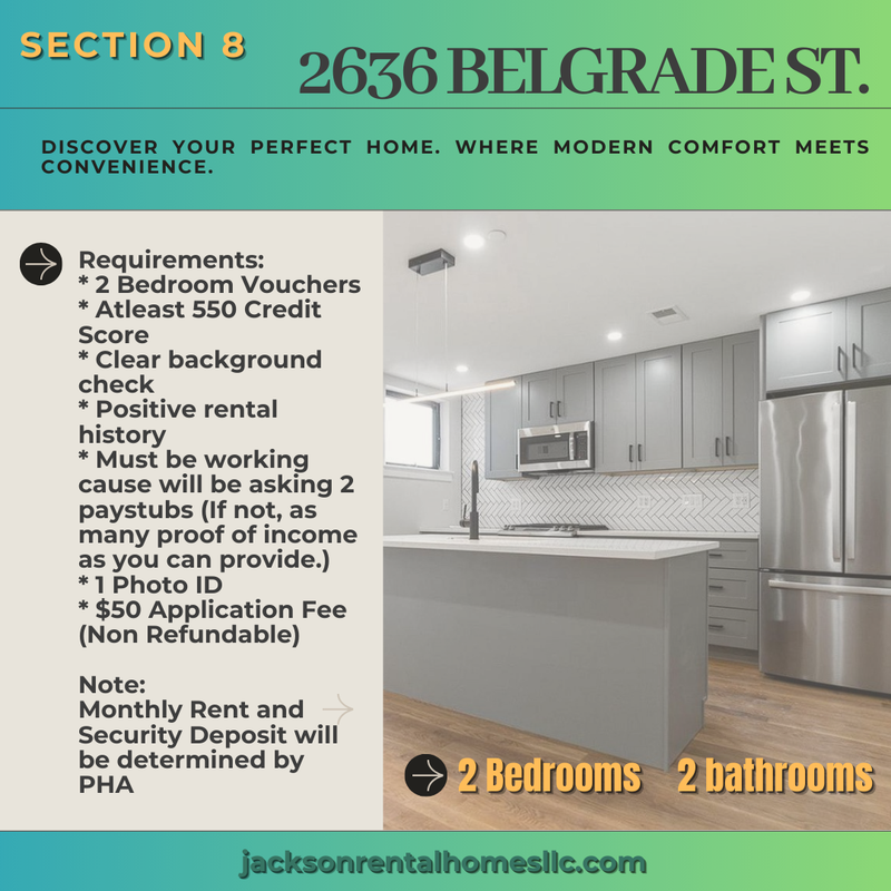 Philadelphia Condo: 2636 Belgrade Street