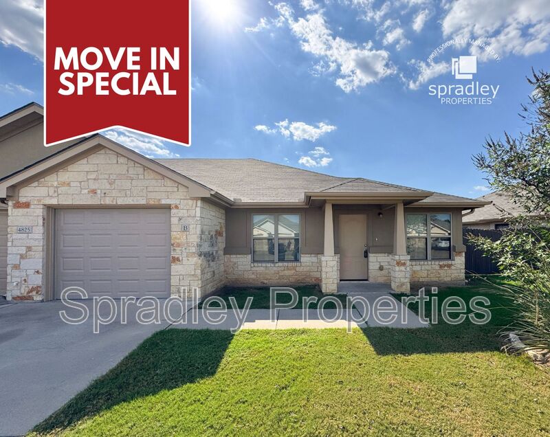 Temple Townhome: 4825B Deep Dr