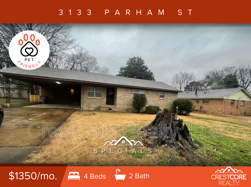 Memphis House: 3133 Parham St