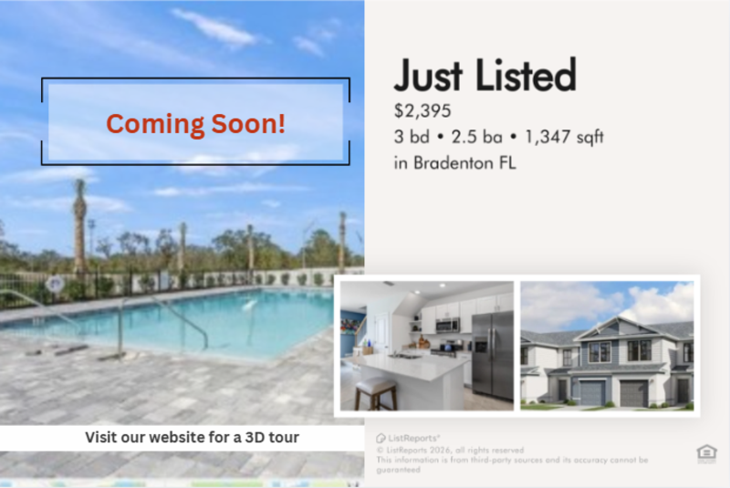 Bradenton Townhome: 14440 Lilac Sky Terrace