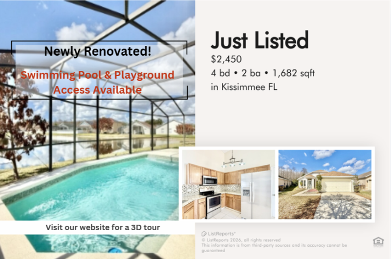 Kissimmee House: 3120 Stern Court