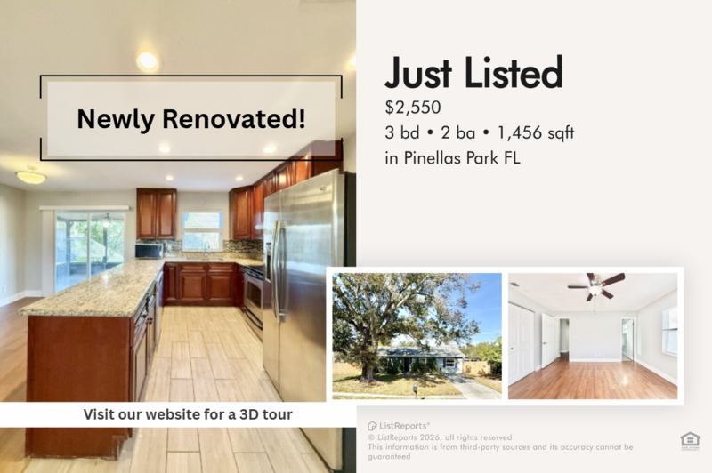 Pinellas Park House: 6475 Cedarbrook Drive