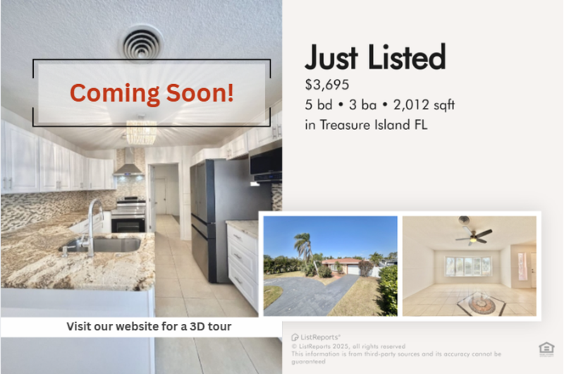 Treasure Island House: 10108 Paradise Boulevard