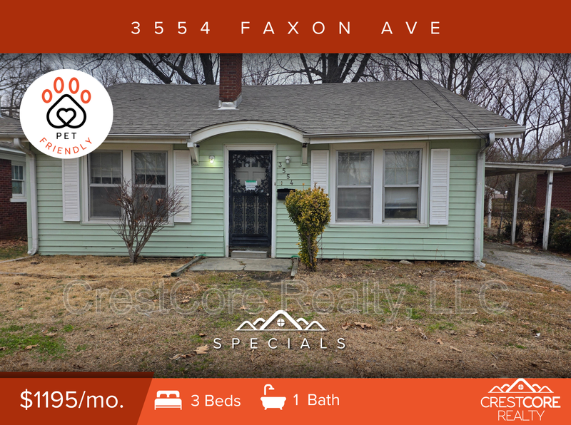 Memphis House: 3554 Faxon Ave