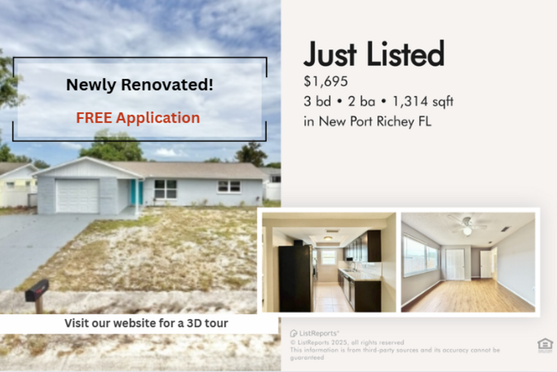 New Port Richey House: 6417 Sutherland Avenue