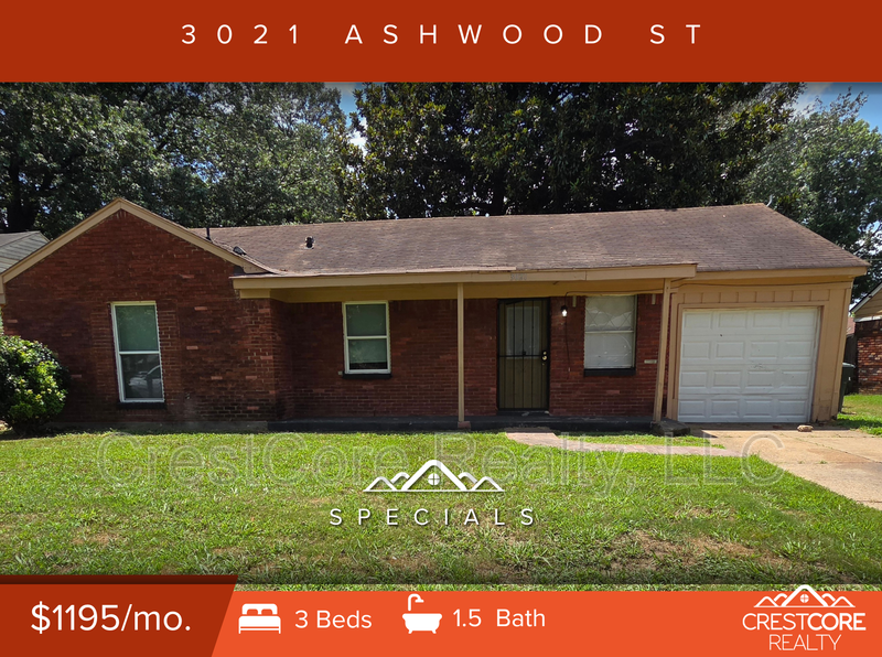 Memphis House: 3021 Ashwood St