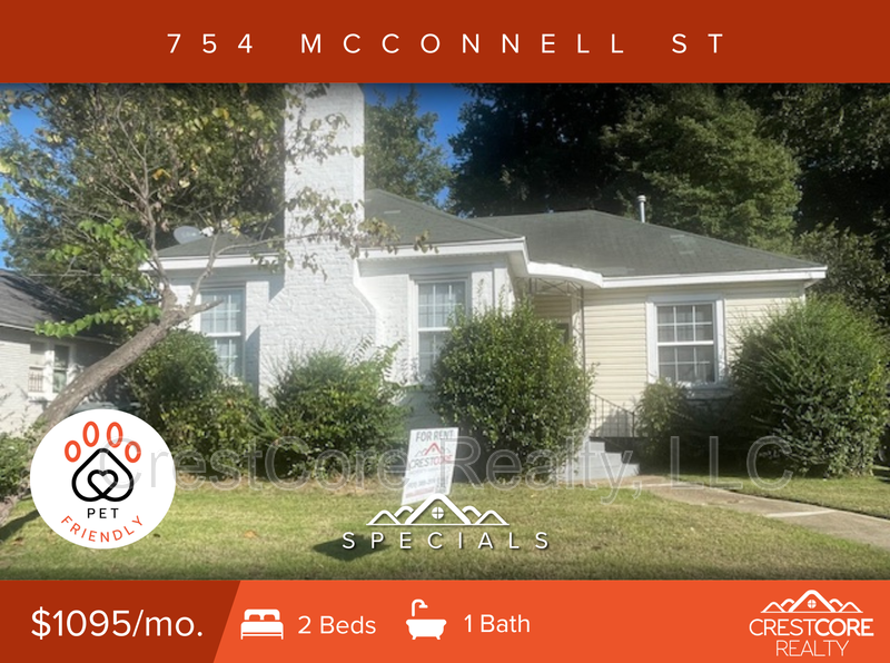 Memphis House: 754 Mcconnell St