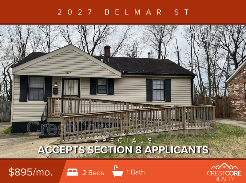 Memphis House: 2027 Belmar St