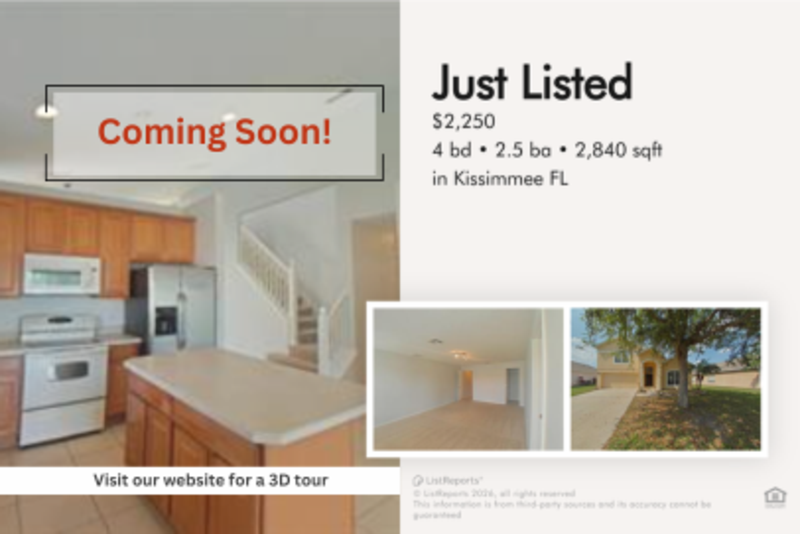 Kissimmee House: 4369 Spring Blossom Drive