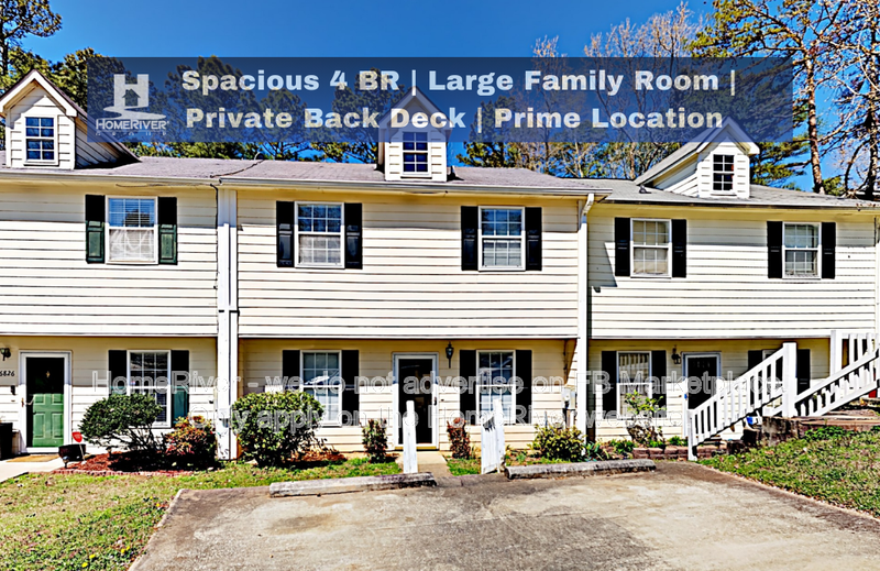 Douglasville Townhome: 6824 S Lakewood Ter