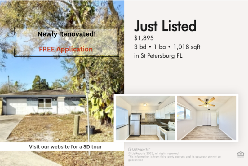 St. Petersburg House: 5396 68th Way North