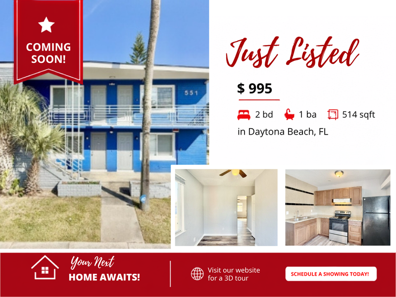 Daytona Beach Condo: 551 North Ridgewood Avenue - 3