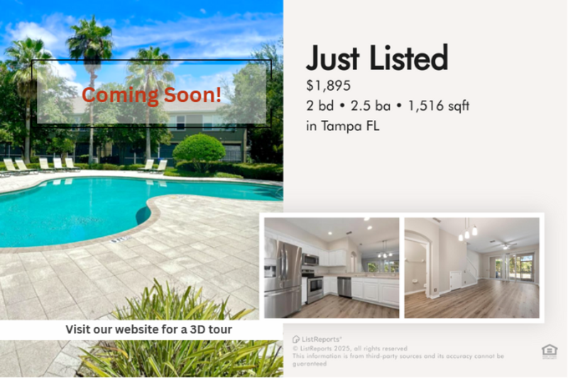 Tampa Condo: 9828 Fan Palm Way