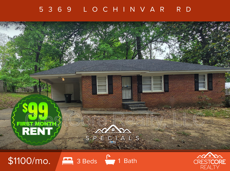 Memphis House: 5369 Lochinvar Rd